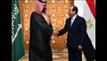 الرئيس السيسي يستقبل ولي عهد السعودية