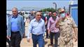 وزير الري يتفقد محطة معالجة الحمام 