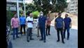 محافظ الجيزة يتابع تطوير ورصف الطرق