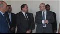 محافظ بني سويف ورئيس الجامعة يتفقدان مشروع إنشاء ا