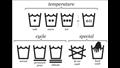 ماذا تعني علامات إرشادات الملابس