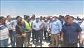 وزير النقل يتابع أعمال تنفيذ الخط الأول للقطار الكهربائي السريع