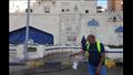 تنظيف ساحات المساجد في الإسكندرية