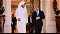 الرئيس السيسي وأمير قطر