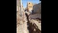 أعمال الصرف الصحي في منطقة الطود بالأقصر
