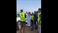 مستقبل وطن يشارك في إزالة البقع الزيتية بشواطئ مدينة دهب