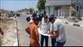 بدء تطوير طريق شارع المحافظة بمدينة طور سيناء