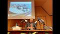 الدكتور أحمد زايد؛ مدير مكتبة الإسكندرية خلال المؤتمر الصحفي