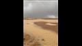 الأرصاد تنشر صور أمطار مطروح (2)
