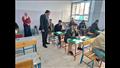 وكيل  الوزارة يتابع الامتحانات