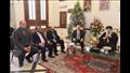 محافظ الجيزة يزور مقر مطرانية شمال الجيزة للتهنئة بعيد الميلاد (4)