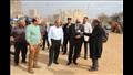 محافظ الجيزة يتفقد أعمال إصلاح كسور بماسورة مياه بالطالبية  (10)