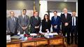 سها جندي تلتقي رئيس الوطنية للانتخابات