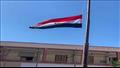 تنكيس علم مصر داخل مدرسة في بورسعيد