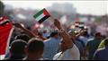 الآلاف يتظاهرون أمام النصب التذكاري للجندي المجهول دعما لفلسطين 