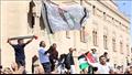 مظاهرة بشارع الأزهر ترفض رفضا لتهجير الفلسطينيين (9)