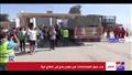 لحظة عبور المساعدات عبر معبر رفح.PNG 5
