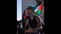 كيلاني في مظاهرة تضامنية مع الشعب الفلسطيني في لوس أنجلوس