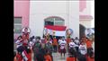بالأعلام وصور الشهداء.. أطفال مدرسة بجنوب سيناء يحتفلون بانتصارات أكتوبر