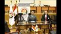صورة للجنة تلقي طلبات الترشح للانتخابات الرئاسية  