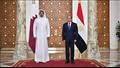 الرئيس السيسي وأمير قطر