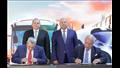 وزير التقل  ورئيس البنك الأهلي يشهدان توقيع بروتوك