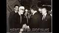 الحصري مع الرئيس الراحل محمد أنور السادات
