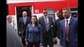 رئيس المجر تزور محطة مصر وتستقل أحد القطارات حتى الجيزة