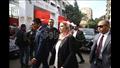 وزيرة التضامن تدلي بصوتها (2)