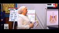 السيدة انتصار السيسي تدلي بصوتها (2)