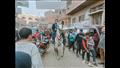 زفة بالحصان والطبل البلدي لدعوة المواطنين للمشاركة في الانتخابات بالقليوبية (3)