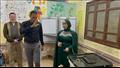 باسم وآيات يحتفلان داخل لجنة الانتخابات بأسيوط (5)