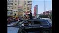 مسيرة حاشدة بالأعلام احتفالًا بفوز السيسي بالانتخابات