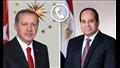 أردوغان يهنئ السيسي هاتفيا
