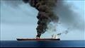 حريق سفينة