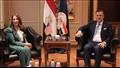 وزير السياحة والآثار يلتقي سفيرة أمريكا