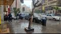 أمطار غزيرة تضرب منطقة المهندسين بالجيزة