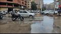 أمطار غزيرة تضرب منطقة المهندسين بالجيزة