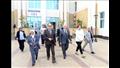 رئيس مجلس أمناء جامعة المنصورة الأهلية خلال تفقده المباني (1)
