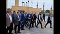 رئيس الوزراء يتابع سير العمل بمشروع حدائق الفسطاط (2)