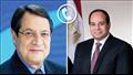 السيسي يجري اتصالا هاتفيا برئيس قبرص