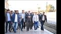 محافظ قنا يتفقد محطة السكة الحديد (19)