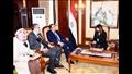 وزيرة الهجرة تستقبل رجل الأعمال المصري 