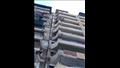 سقوط أجزاء من عقار في الإسكندرية 