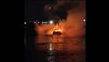 حريق مركب دمياط (1)