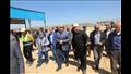 محافظ بني سويف يتابع أعمال تطوير مصنع تدوير المخلفات الصلبة