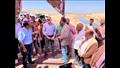 وزير الري يتفقد منطقتي وادي النقرة ونصر النوبة بأسوان