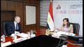 اجتماع وزيرة التخطيط 