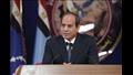 الرئيس السيسي خلال حفل الإفطار مع الجنود ومشايخ سيناء