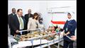 وزيرة الهجرة تزور الطالبين المصابين (10)